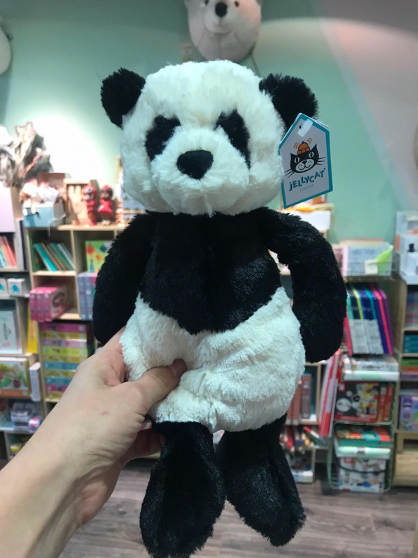Doudou panda dans petit sac Élèven perdu avenue Charles de Gaullee saint mandé