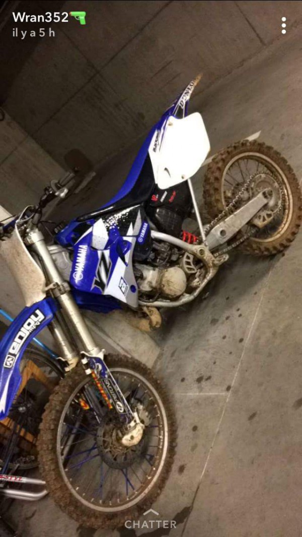 125 yz de 2000 volé à bruz en Bretagne