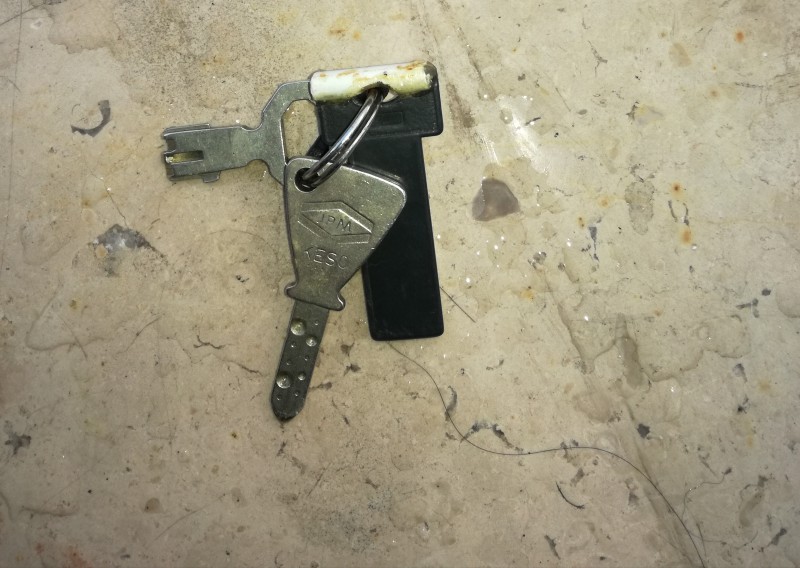 clés trouvés Boulevard du palais Paris côté Seine