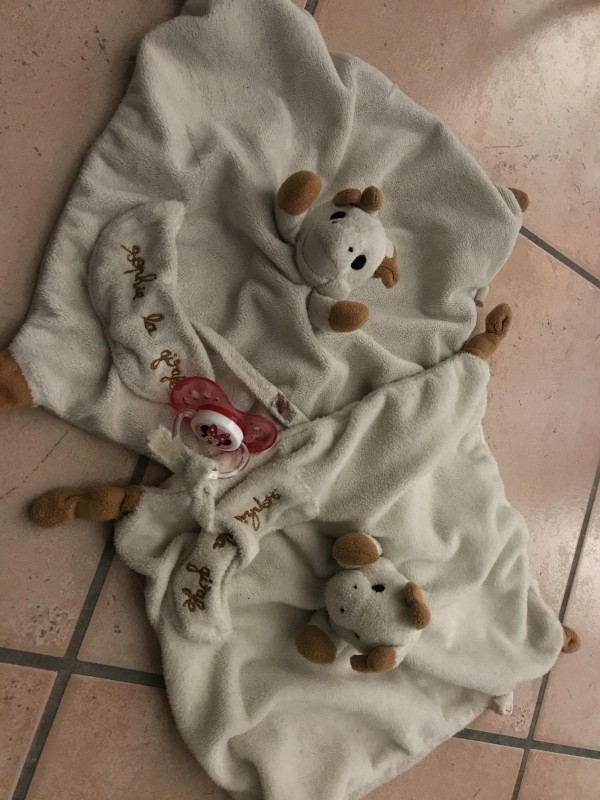 Doudou + susu trouvé à Val Cenis