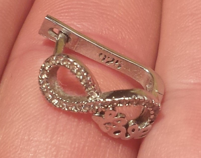 Boucle oreille argent