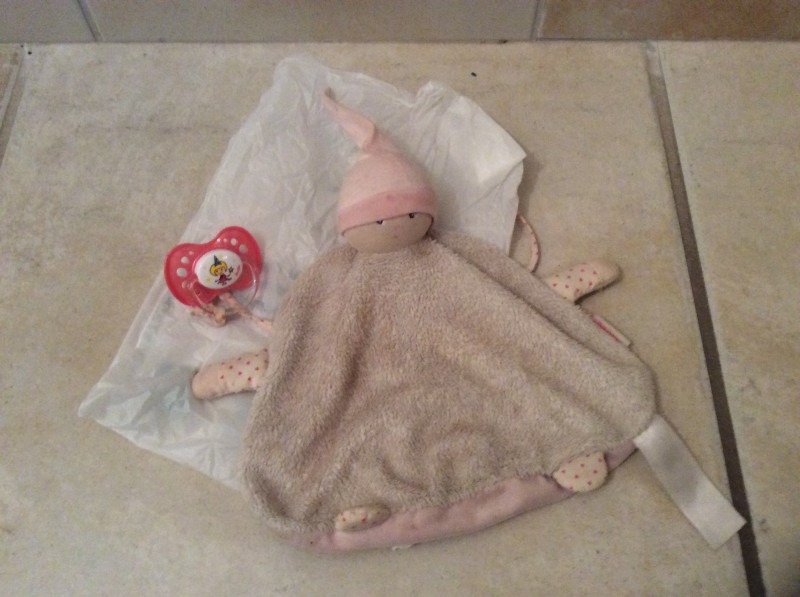 Doudou trouvé gare de brest