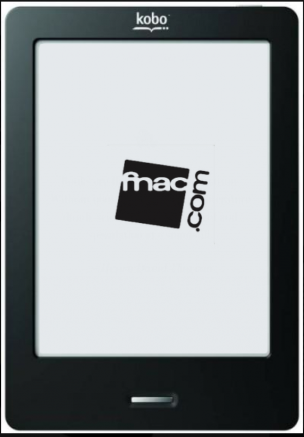 Perdu Kobo liseuse Fnac
