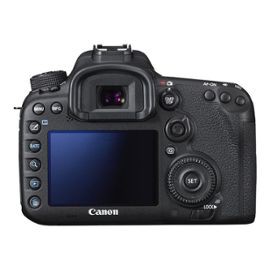 Appareil photo Canon dans sacoche mauve