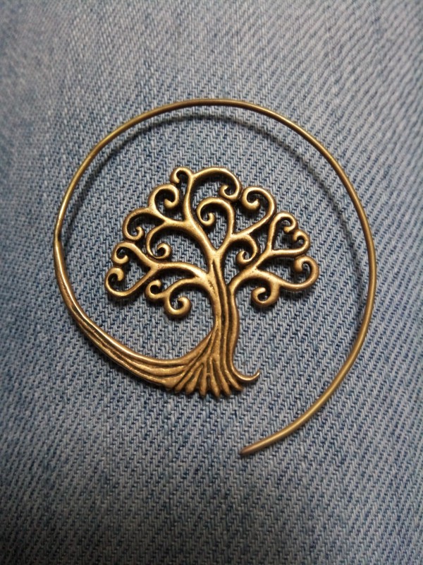 Boucles d'oreille à Aubusson