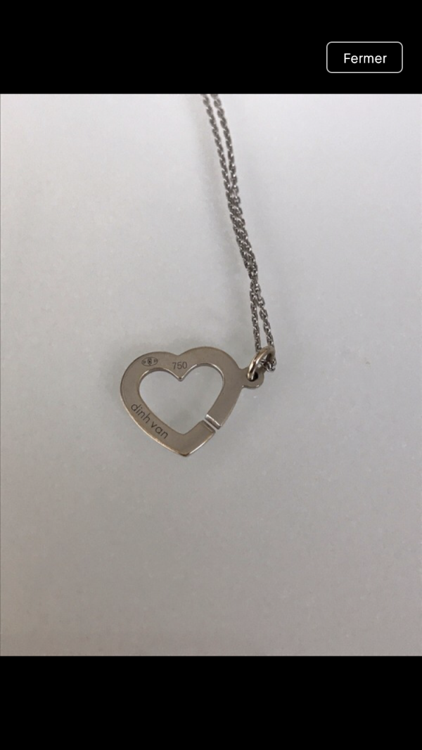 Bijou Cœur argent
