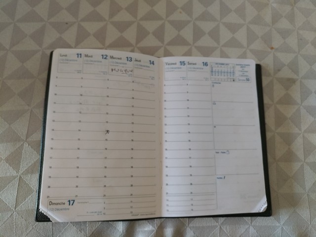 Agenda / Carnet de rendez vous