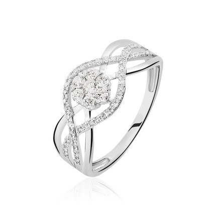 Bague or blanc à Nancy