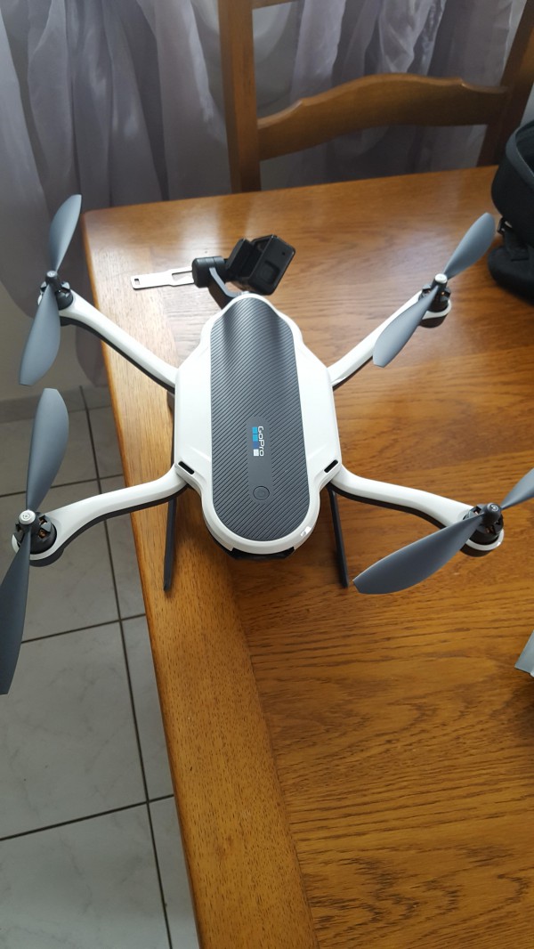 Perdu drone gopro karma avec gopro héro 5