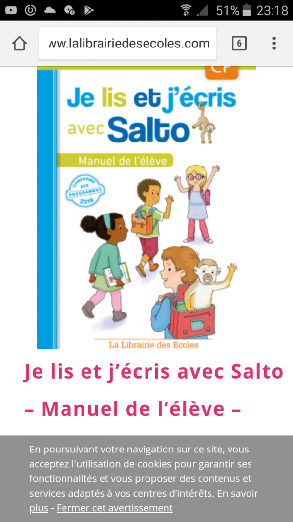 Livre de lecture je lis et jecris Salto CP bus 172 direction Henri mondor le 21 avril