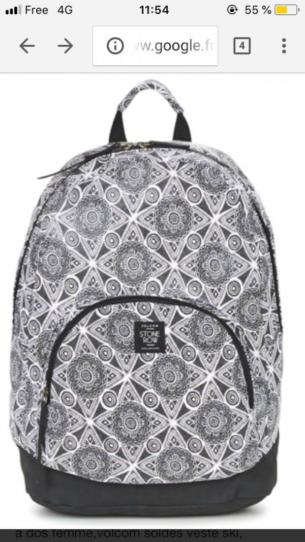 Sac à dos et papiers