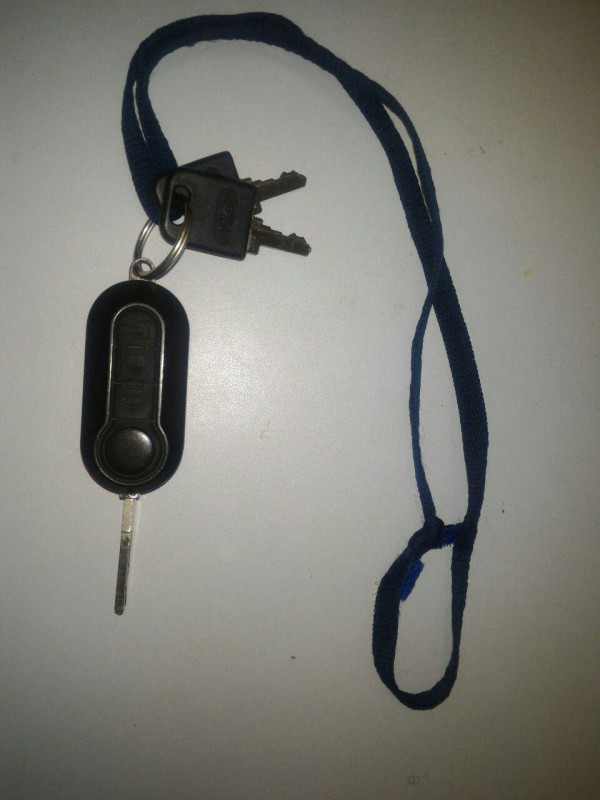clé d'une voiture