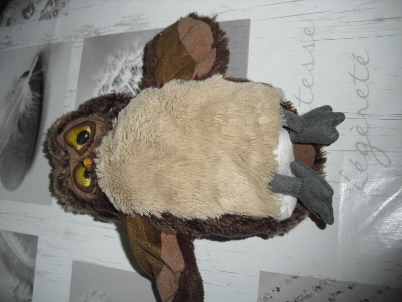 doudou hibou marionnette de ikéa