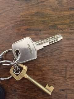 perdu clefs appartement quartier Carnot