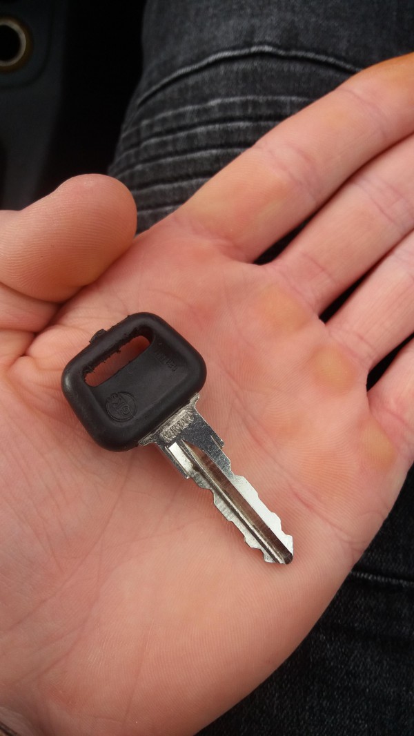 perte d'une clef de scooter , quartier des fontaine