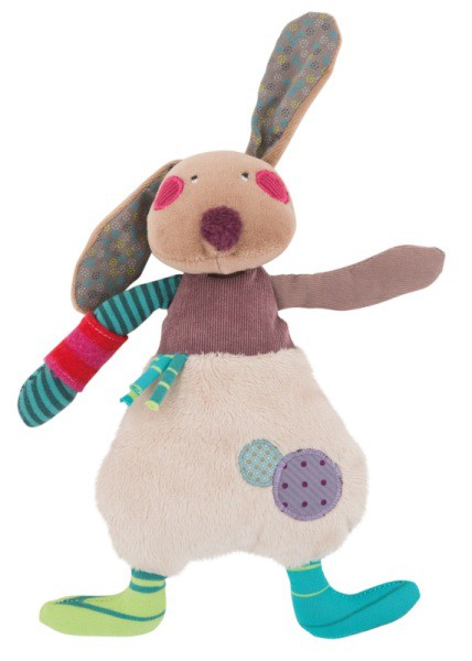 Doudou lapin des Jolis pas beaux de Moulin Roty