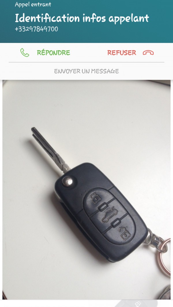 clef voiture Audi