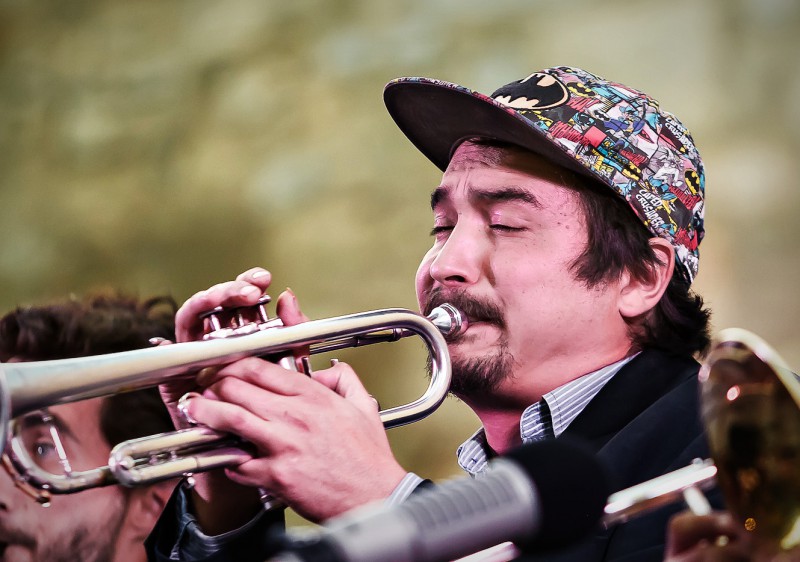 trompette argenté conn modèle 52b avec une embouchure denis wick 3c et une connetable "swing" à montpellier aux arceaux