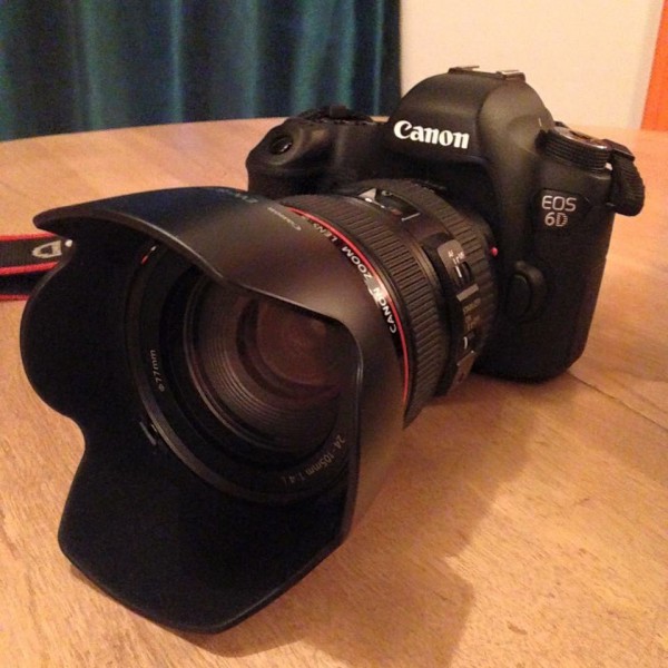 Canon 6D dans un taxi G7 qui m a depose à Boulogne Billancourt