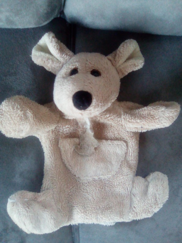 Perdu doudou marionnette souris