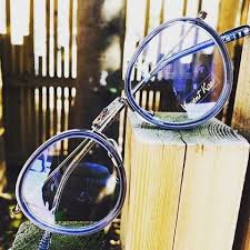 Perdu lunettes de Vue Vincent kaes / ronde / noir et argent
