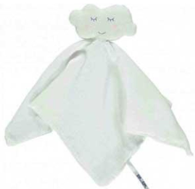 Doudou neuage lange blanc perdu à Paris