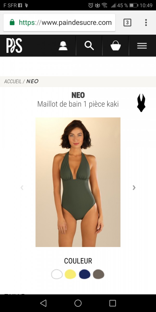 Perdu maillot de bain