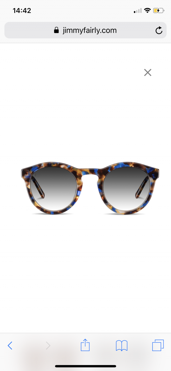 Lunette de soleil Jimmy Fairly