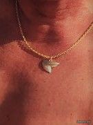 chaine pendentif dent de requin