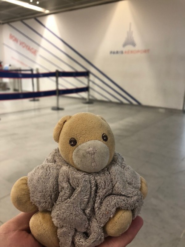 Doudou trouvé à Orly, le 27.07.18