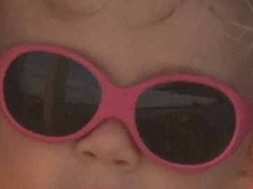 Perdu lunettes rose enfant