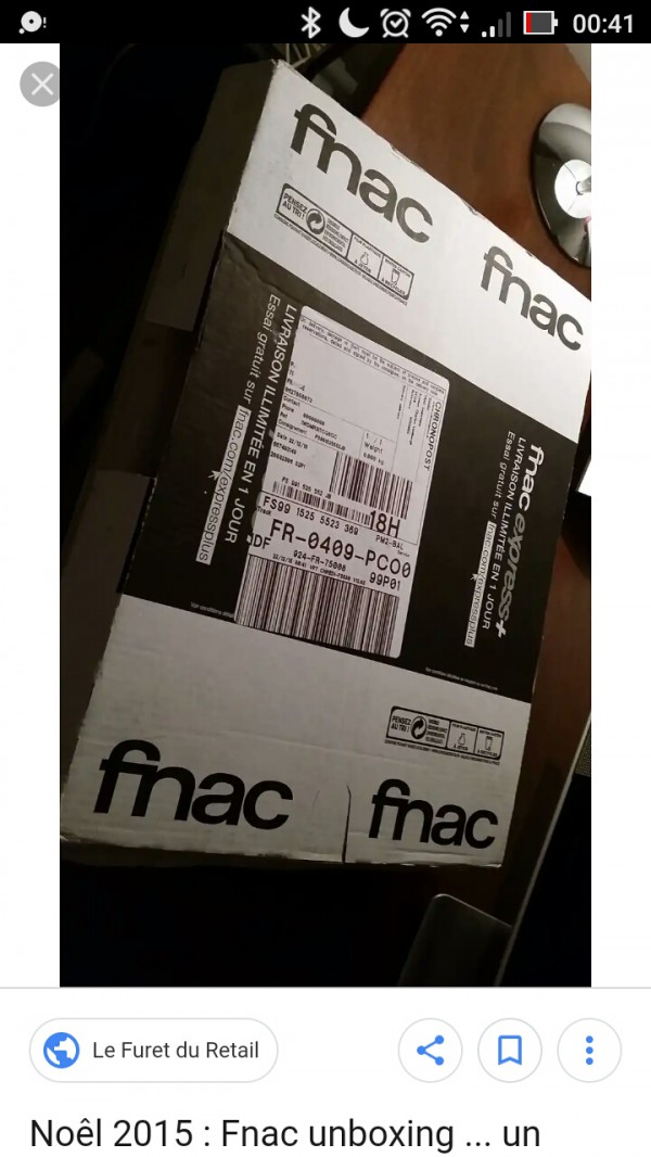 Perdu Colis de la Fnac plein de livres au nom [nom masqué] à l'arrêt du bus c20 bellecour le viste