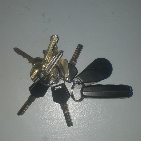 Trouvé paire de clée (citroen, clée maison sécurisé BRICARD)