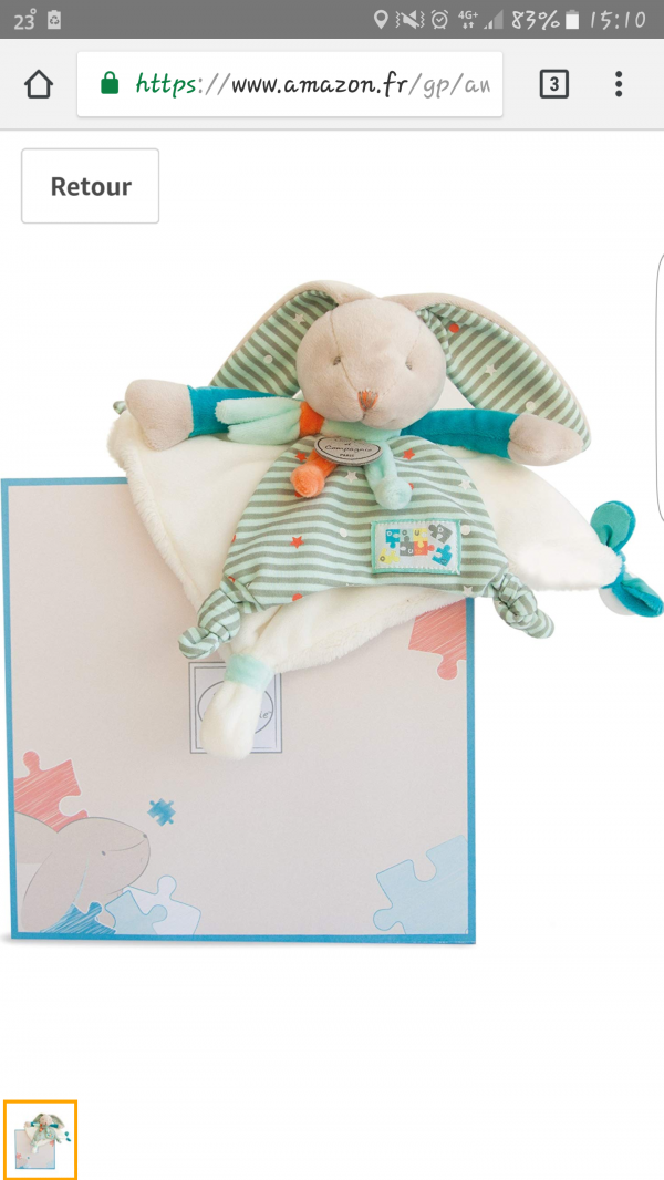 Perdu doudou