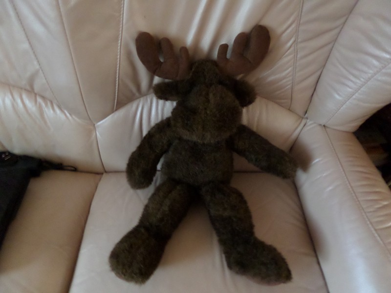 Doudou peluche cerf OCTEVILLE SUR MER
