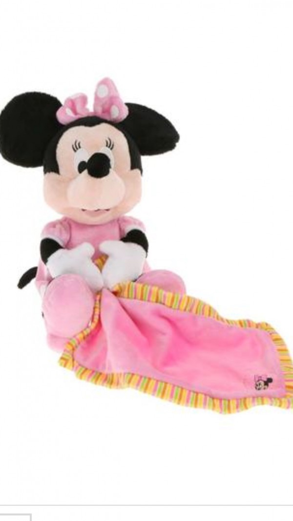 Perdu doudou minnie rose
