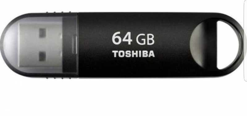 Clef usb noire 64 Go Toshiba