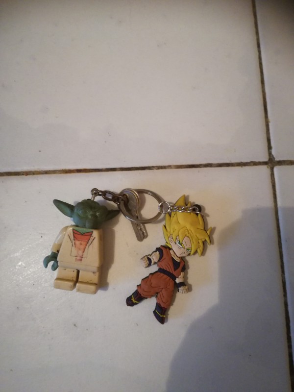Clés trouvés Yoda et Dragon Ball