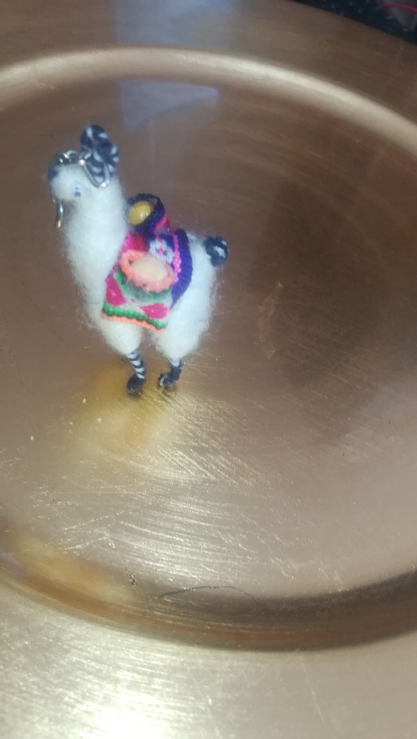 Perdu: Trousseau de CLES avec un LAMA BLANC