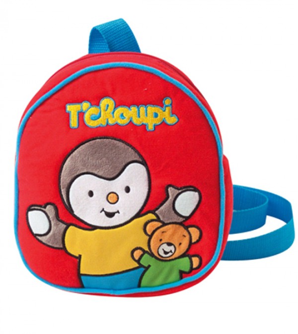 Sac à dos T'choupi avec doudou