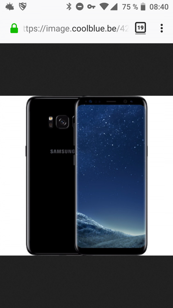 Téléphone Samsung Galaxy S8 vol TU0928 du 12/09/2018