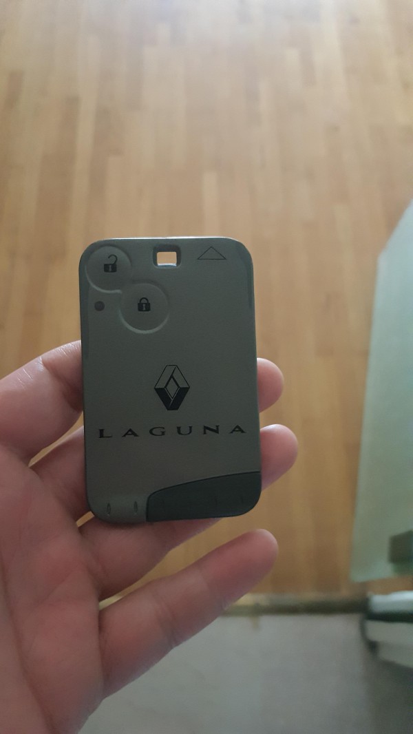 Perdu ma clés de voiture forme carte