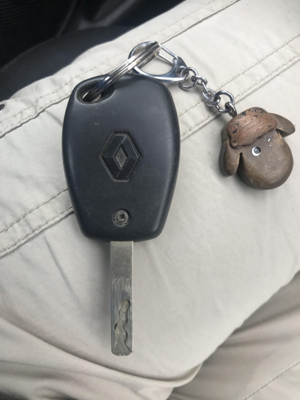 Clé de voiture trouvée à Bois Guillaume