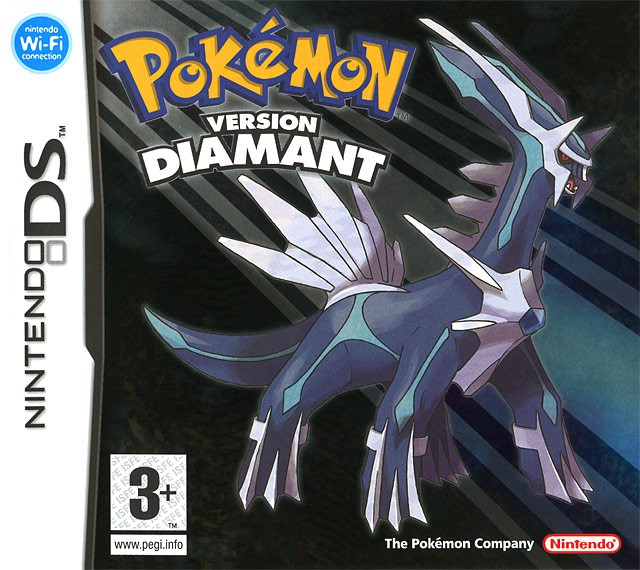 Perdu jeu vidéo Pokémon Diamant.