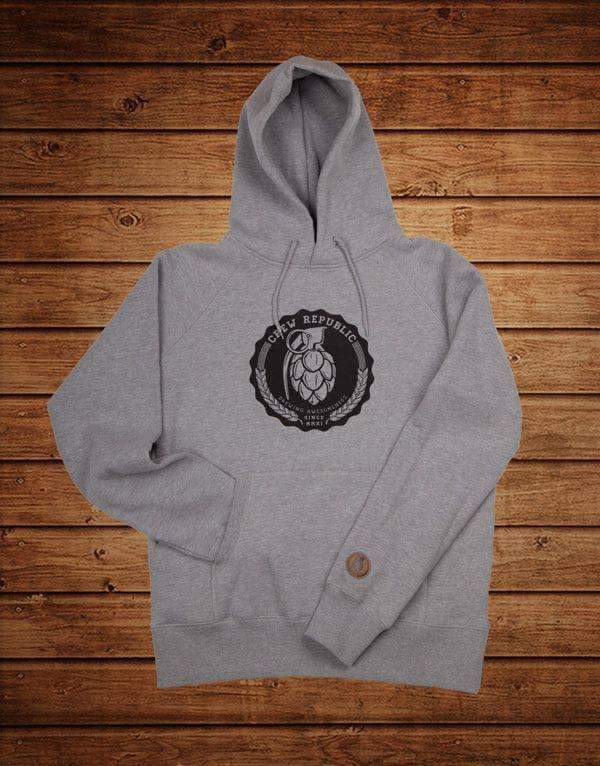 Sweat homme gris taille L Crew Republic