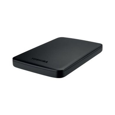 Perdu Disque Dur externe Noir Toshiba 1 téra