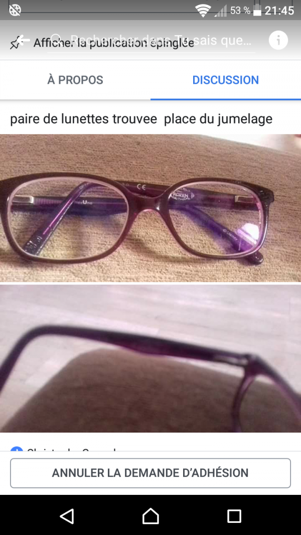 Jai perdu les lunettes de vue reine des neiges de ma fille