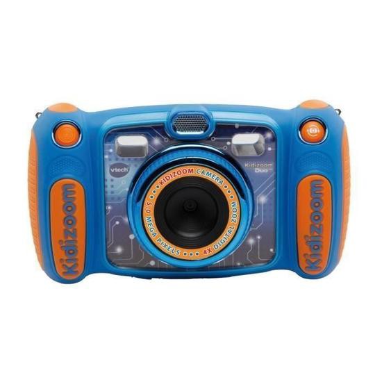 Appareil photo VTech enfant bleu au museum d'histoire naturelle