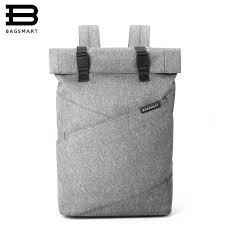 Perdu sac à dos gris clair marque Bagsmart dans le tram 3