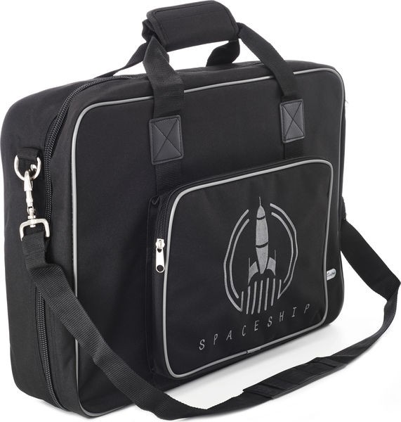 Sac avec inion "SpaceShip" contenant des pédales d'effet pour guitare / basse